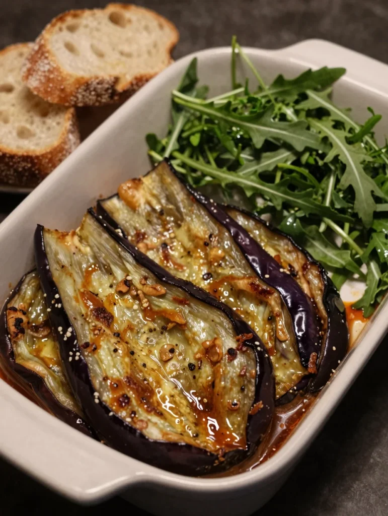 One Pan Eggplant Bake