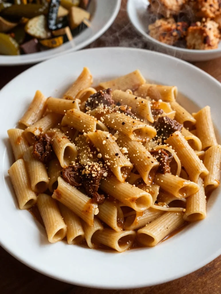 One Pan Pasta e Fagioli