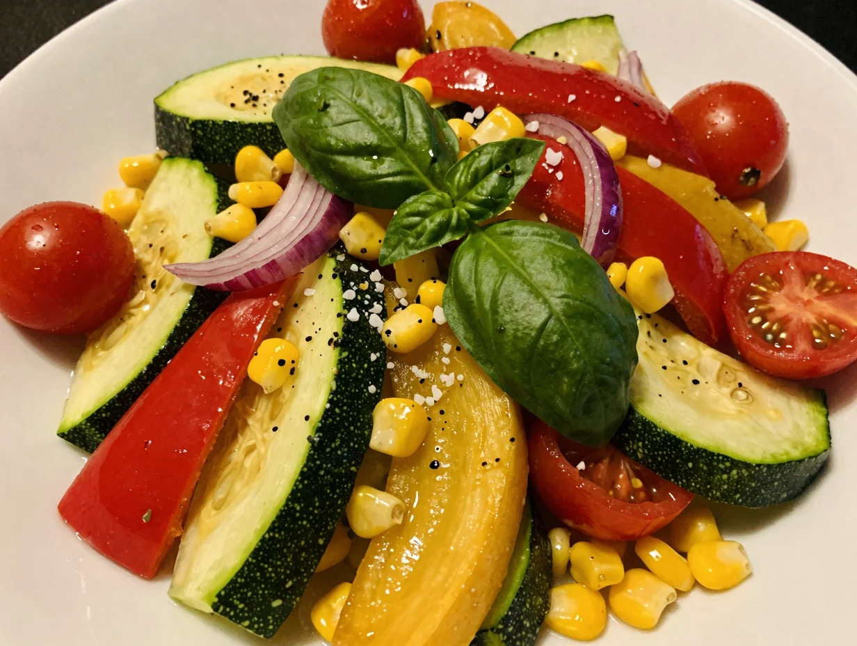 One Pan Summer Veggie Saute