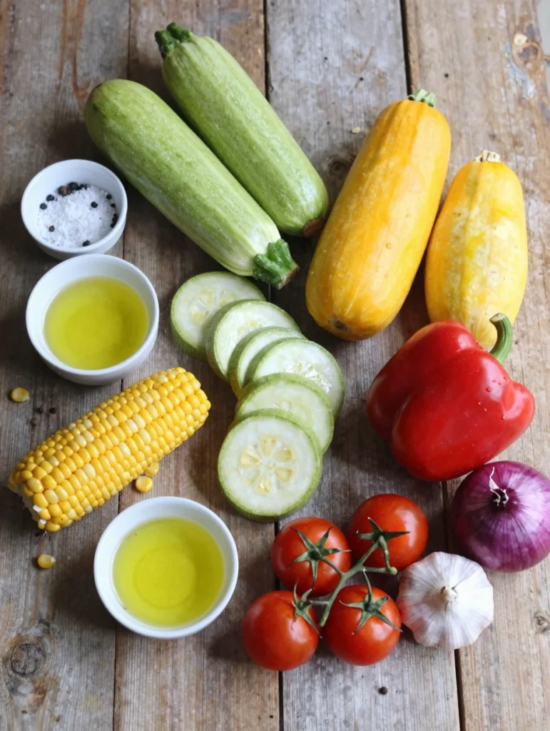 One Pan Summer Veggie Saute