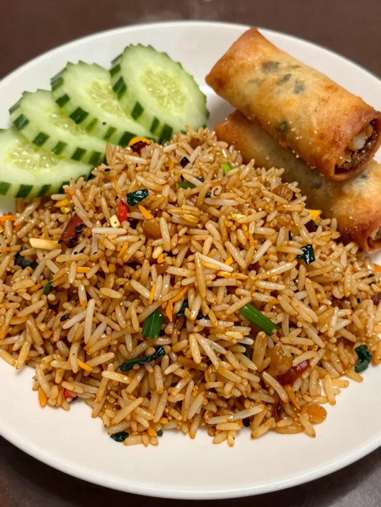 One Pan Veggie Fried Rice