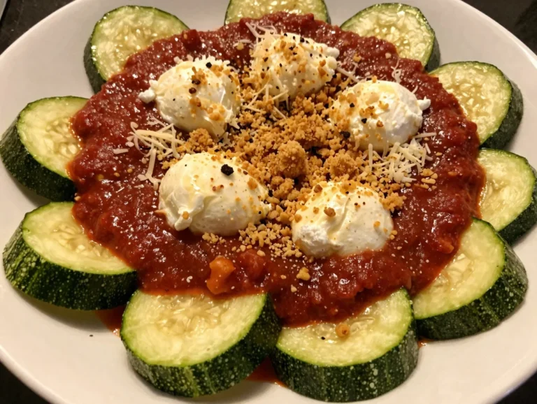 One Pan Zucchini Parmesan