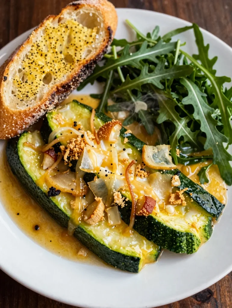 One Pan Zucchini Parmesan
