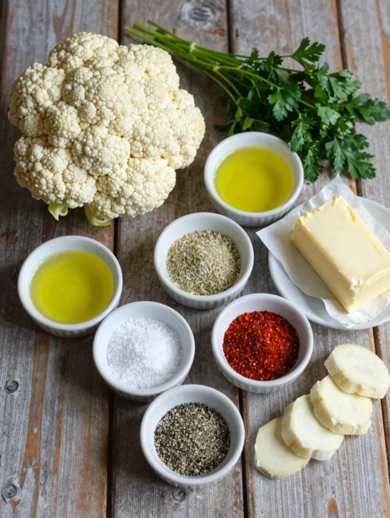 Sheet Pan Cauliflower Steaks