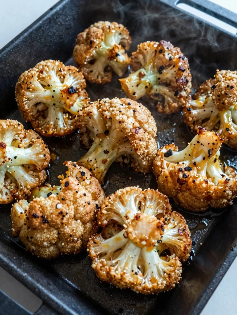 Sheet Pan Cauliflower Steaks