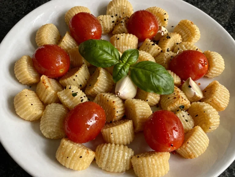 Sheet Pan Gnocchi and Tomatoes
