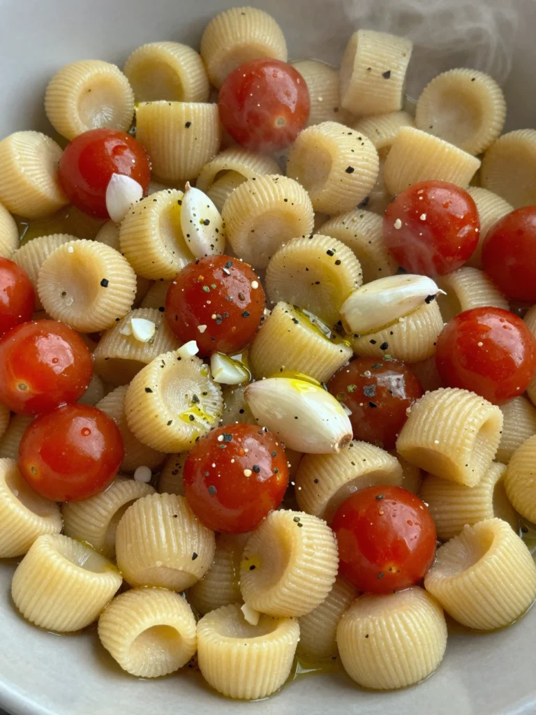 Sheet Pan Gnocchi and Tomatoes