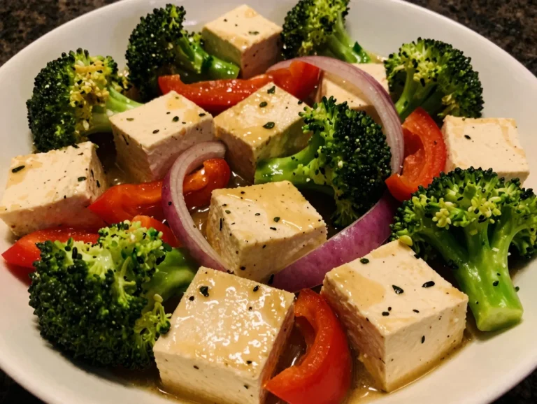 Sheet Pan Tofu and Veggies