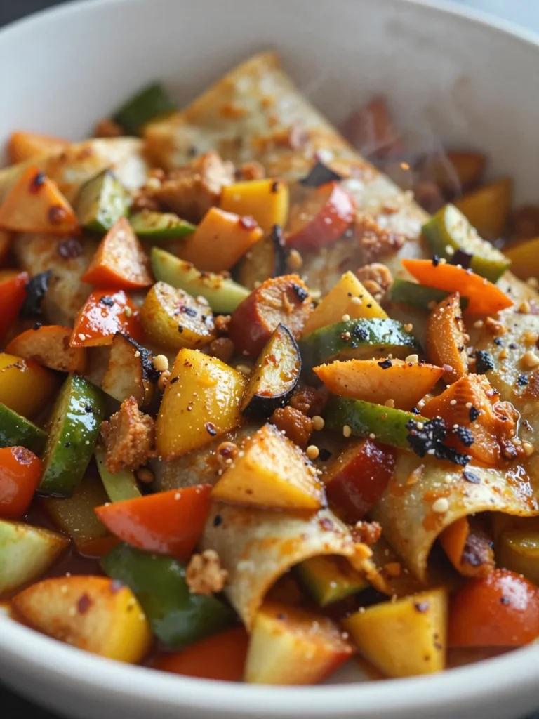 Sheet Pan Veggie Enchiladas