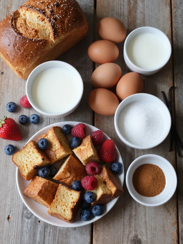 Summer Berry French Toast Bake