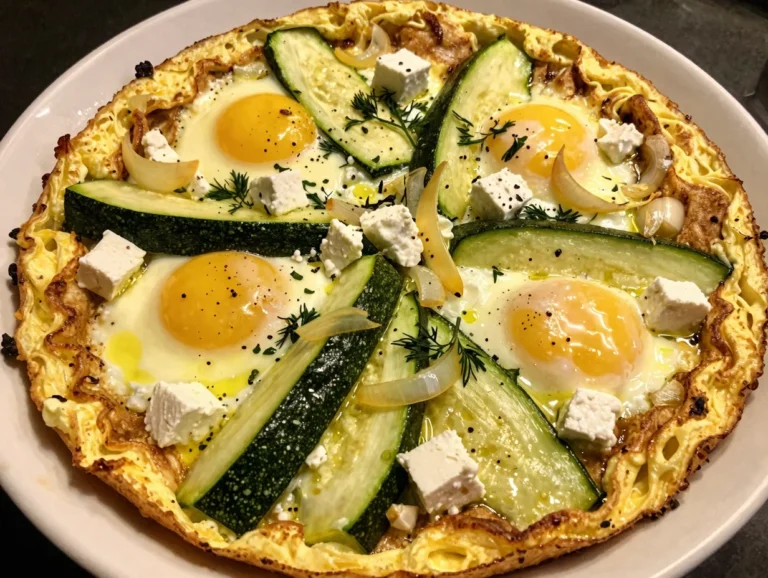 Zucchini Feta Frittata